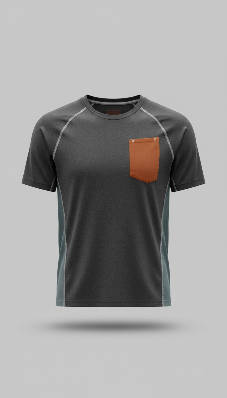 Performance Tee Shirt Moisture Wicking